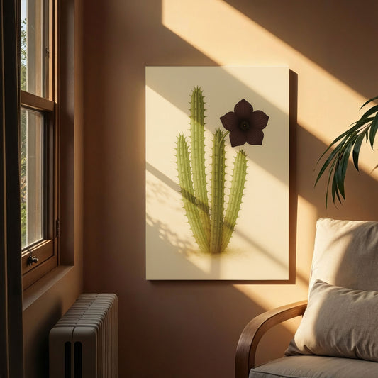 Hoodia gordonii – Botanical Canvas Wall Art