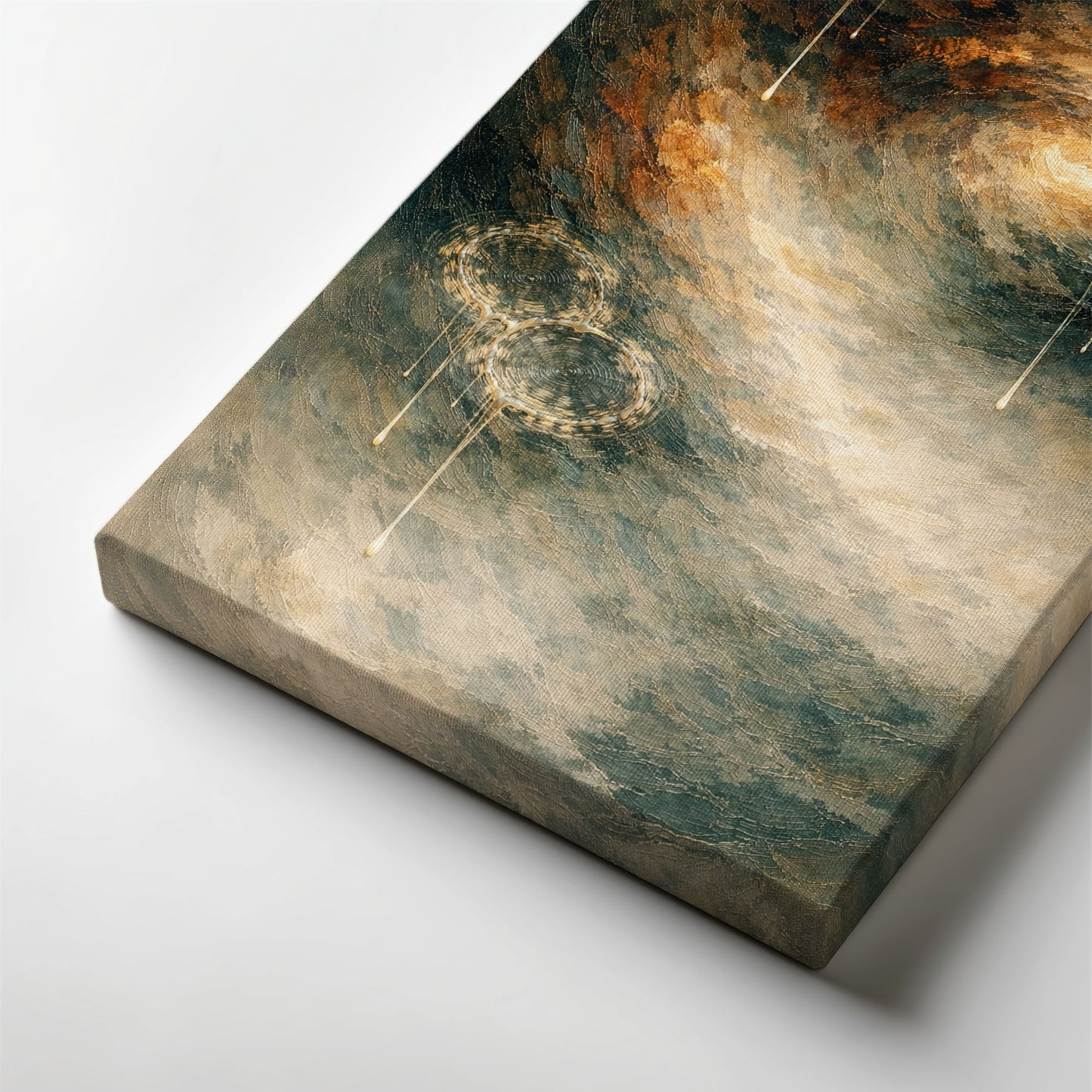 Earthbound Echo – Neutral Abstract Canvas Wall Art