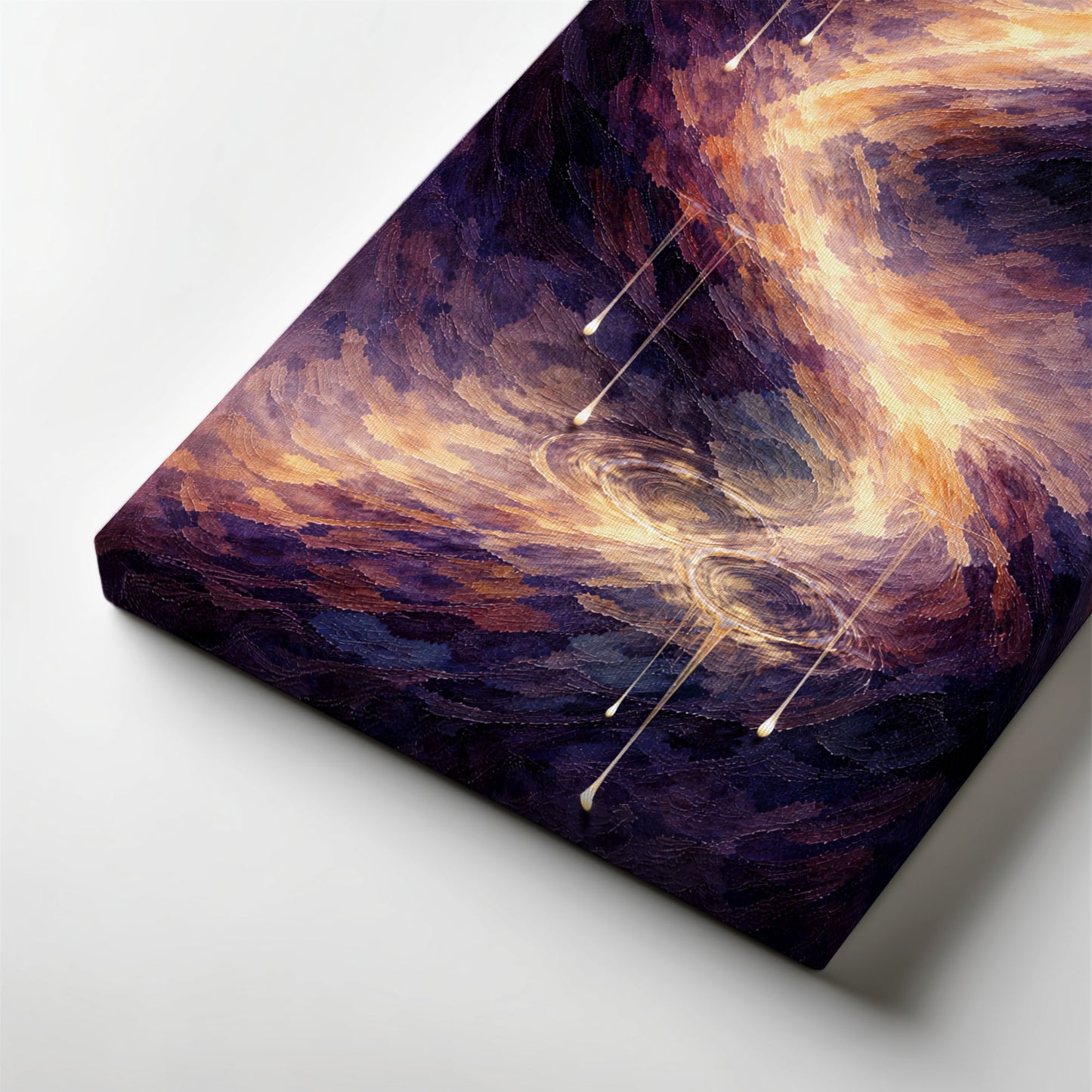 Echoes in Motion – Abstract Motion Canvas Wall Art