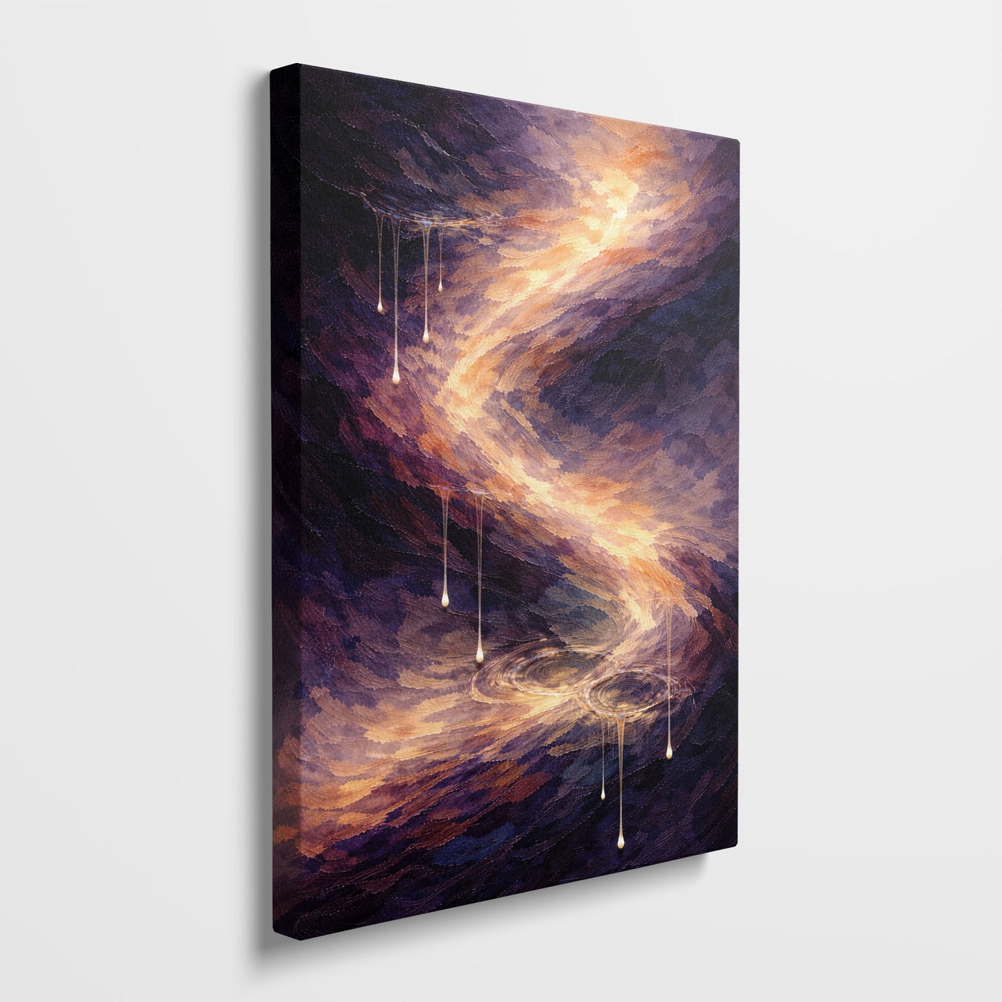 Echoes in Motion – Abstract Motion Canvas Wall Art