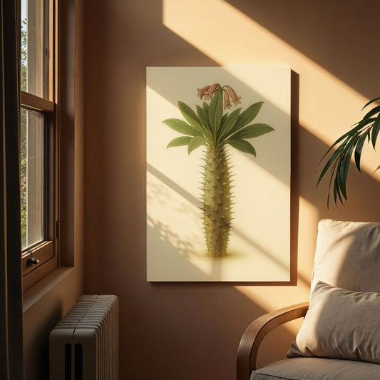 Pachypodium namaquanum – Botanical Canvas Wall Art