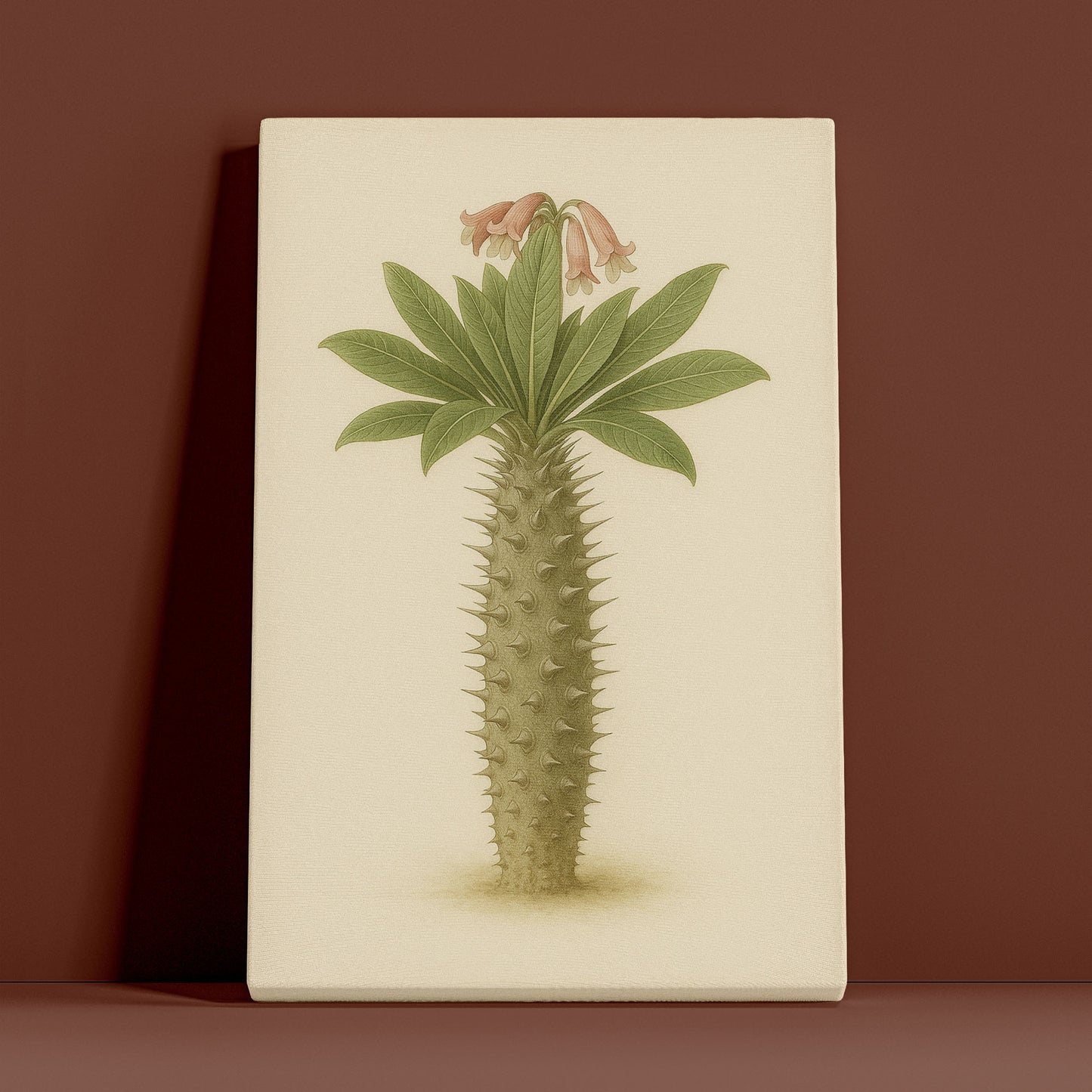 Pachypodium namaquanum – Botanical Canvas Wall Art