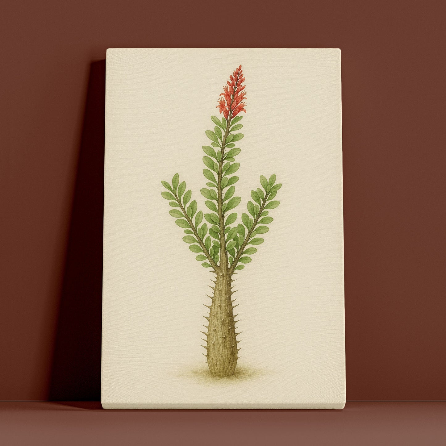 Fouquieria splendens – Botanical Canvas Wall Art