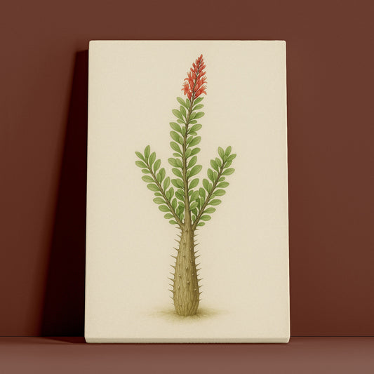 Fouquieria splendens – Botanical Canvas Wall Art