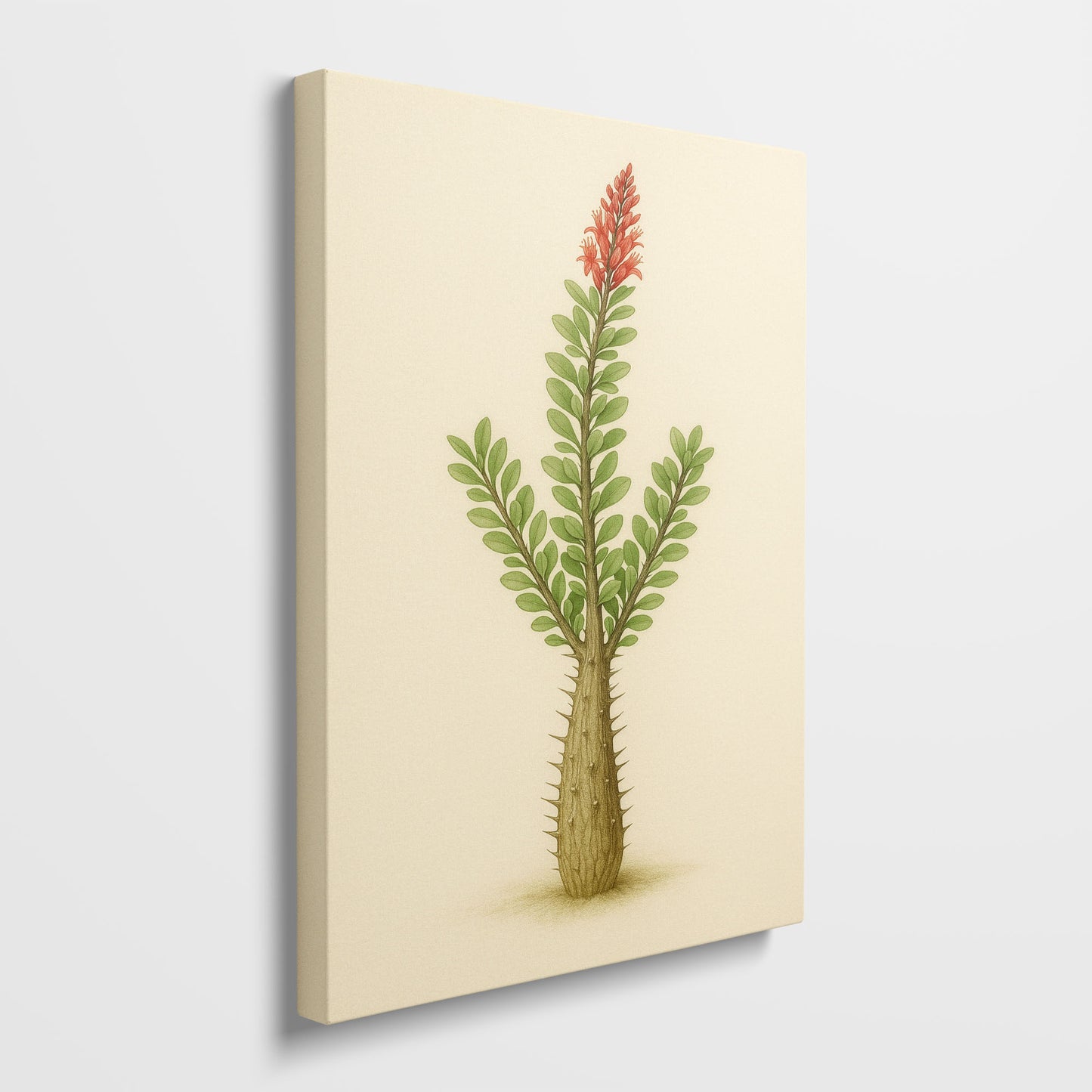 Fouquieria splendens – Botanical Canvas Wall Art