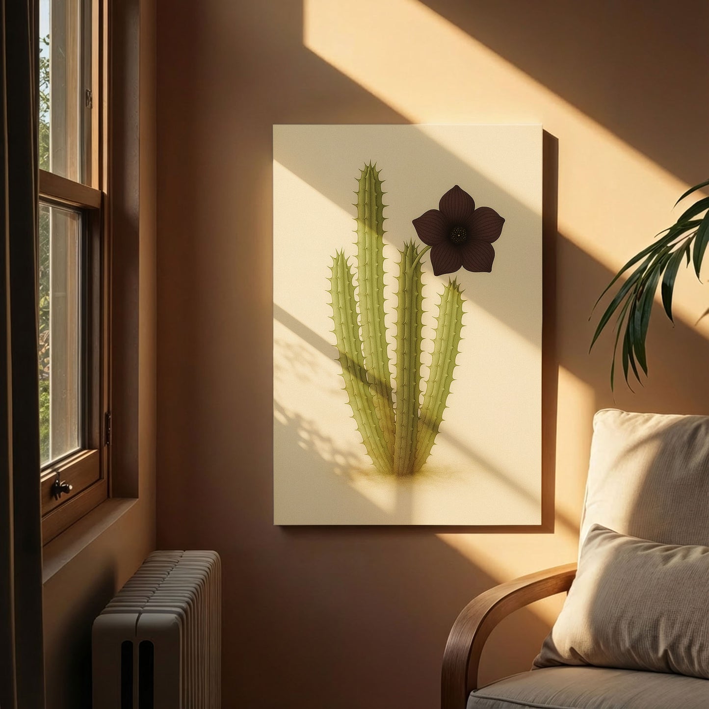 Hoodia gordonii – Botanical Canvas Wall Art