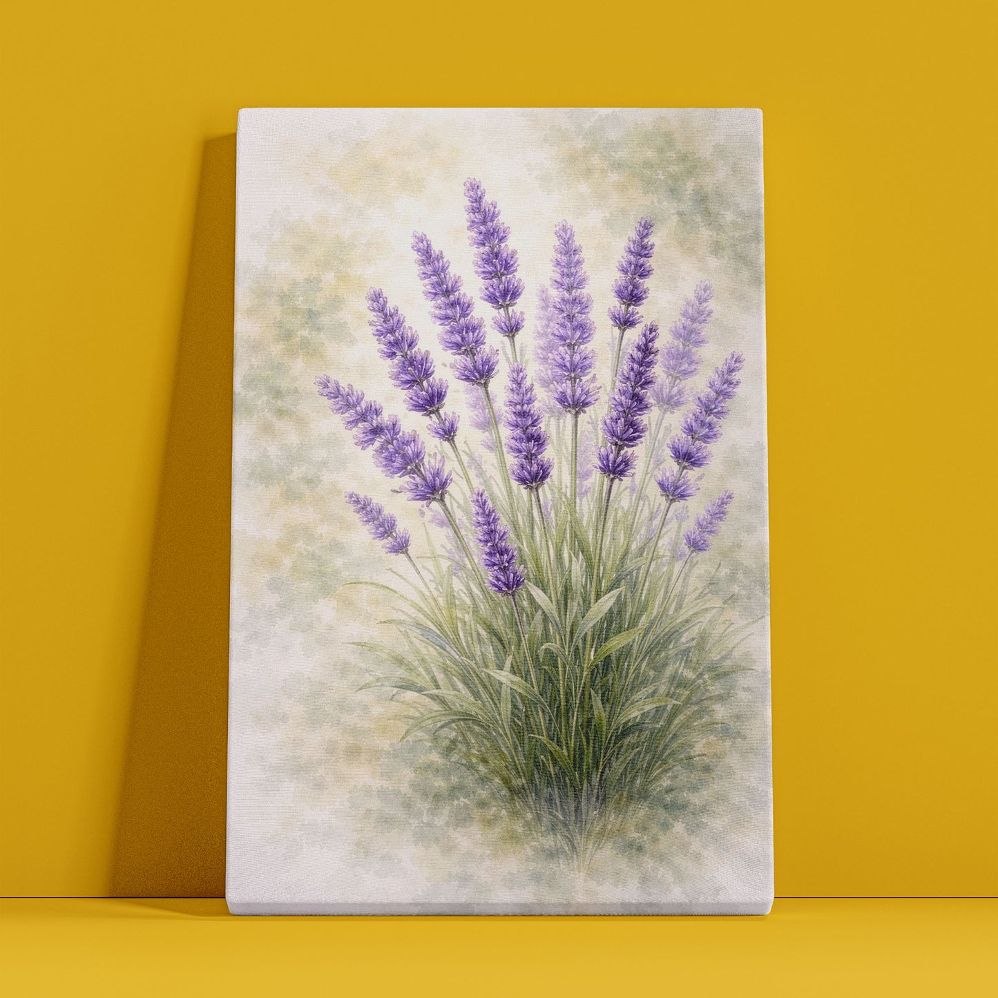 Lavender Botanical Illustration – Provence-Inspired Floral Wall Art